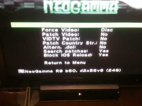 How to install neogamma r7 on wii